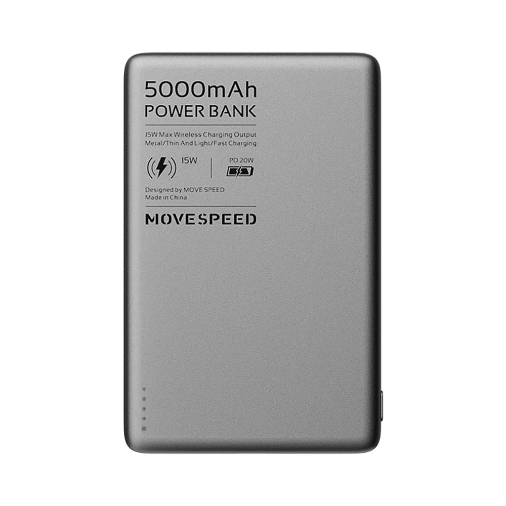 MOVESPEED S05 Power Bank Magnético Ultra-Slim 5000mAh
